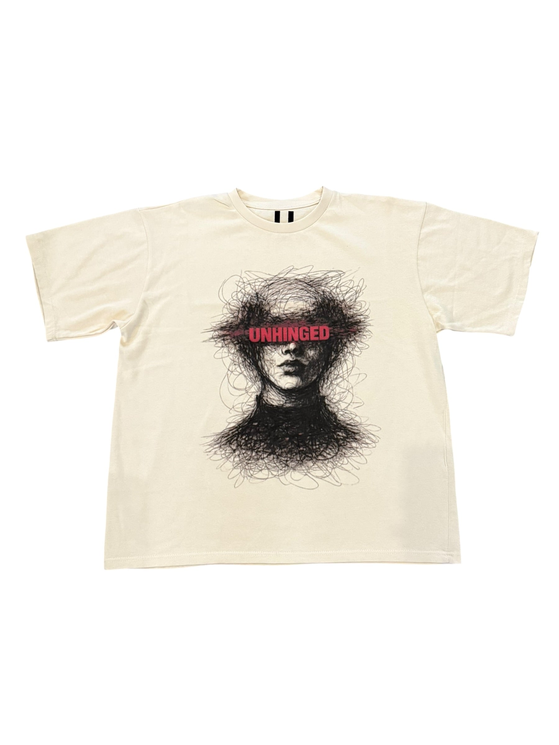 UNHINGED Fear Will Eat You Alive Tee (Cream) - 1 of 1