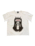 UNHINGED Its Not That Deep Distressed Tee (White) - 1 of 1