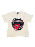 UNHINGED Tongue Distressed Tee (Cream) - 1 of 1