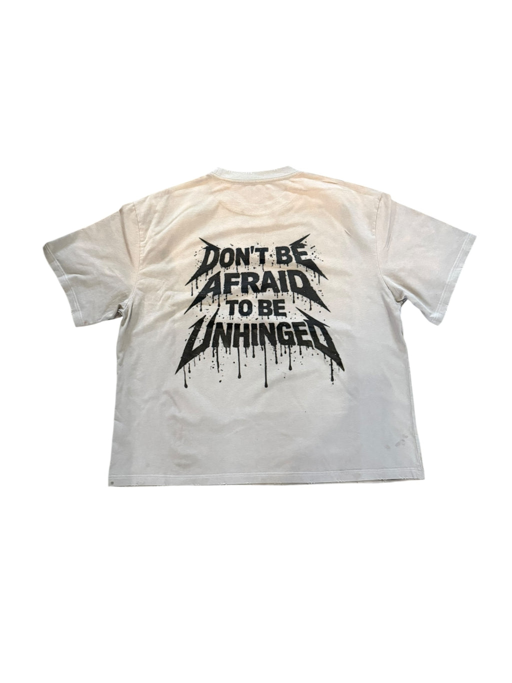 UNHINGED Quiet Chaos Tee (Grey) - 1 of 1