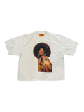 Ross Afro Tee (Cream)