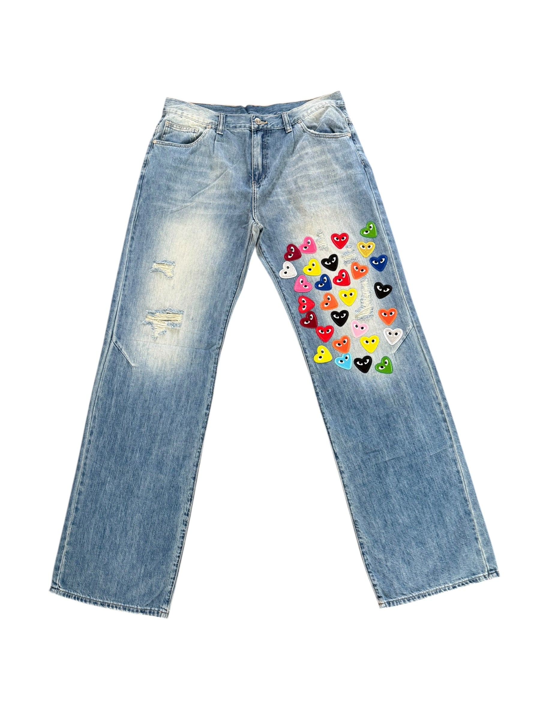I See Your Love Jeans (Light Blue Wash) - 1 of 1
