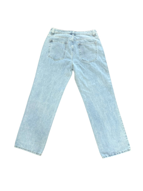 Brooklyn Apple Patch Jeans (Light Blue Wash) - 1 of 1